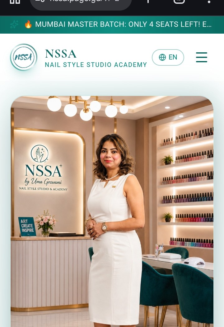Nail Style Studio Academy — website preview